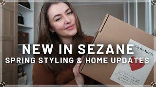 SPRING STYLING, NEW IN SEZANE & HOME UPDATES | PetiteElliee