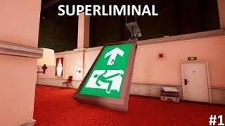 Portal + Stanley Parable. Superliminal Прохождение #1