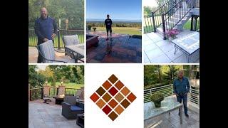 Testimonials of DekTek Tile's Luxury Concrete Decking from 2023 Homeowners!