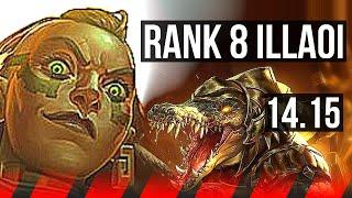 ILLAOI vs RENEKTON (TOP) | 6 solo kills, Rank 8 Illaoi | BR Grandmaster | 14.15