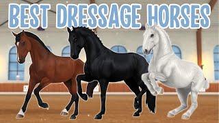 Top 10 DRESSAGE horses in Star Stable 2024