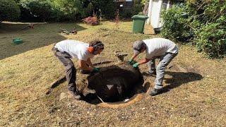 Homeowner SHOCKED when I FOUND This HIDING Under Her Overgrown Yard