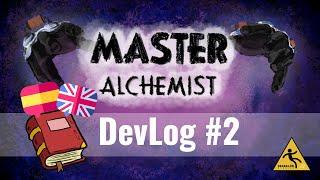 Master Alchemist VR - DevLog #2 - Multilanguage, Alchemy Grimoire and locomotion selector