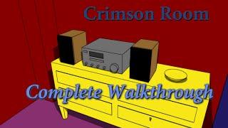 Escape The Crimson Room [Complete Walkthrough]