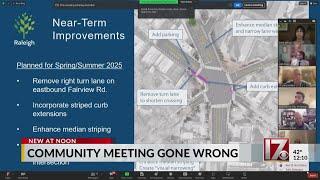 Raleigh community meeting gone wrong