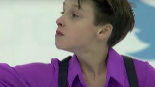 2016 ISU Junior Grand Prix - Ljubljana - Men Short Program - Ilia SKIRDA RUS