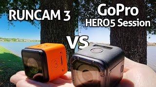 SUPER CHEAP $99 RunCam 3 vs $299 GoPro HERO5 Session!! Test Comparison Review