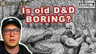 Let’s dive all the way into Old School Essentials Advanced Fantasy: Referee’s Tome || OSR RPG Review