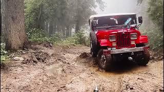 Siri Paye Jeep Track | Pakistan dangerous road | Shogran Siri paye Track | CJ5 Jeep