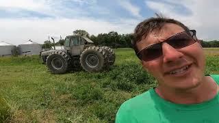 Getting Dad's Opinion on the Big White Tractor