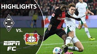 Bayer Leverkusen vs. Borussia Monchengladbach | Bundesliga Highlights | ESPN FC