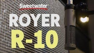 Royer R-10 Ribbon Microphone Demo