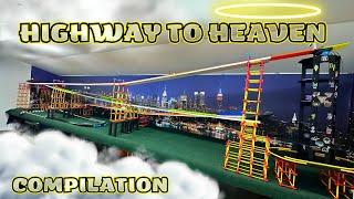 DIECAST CARS RACING| HIGHWAY TO HEAVEN TOURNAMENT | COMPILATION