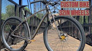 First Ride Titanium Black Sheep MTB With 32" Wheels - Mountain Bike Action Magazine