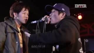 "K-razy vs MOL53" / ENTER MC BATTLE（2017年1月決勝戦）