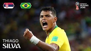 THIAGO SILVA Goal - Serbia v Brazil - MATCH 41