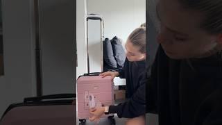 unboxing my new mini suitcase