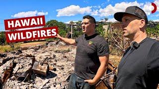Inside the Restricted Burn Zone of Lahaina - What’s It Like Now? 