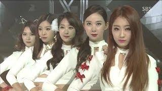 [나인뮤지스 - 9muses] - Glue @인기가요 Inkigayo 131222