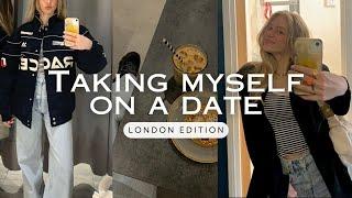 Taking myself on a date | London Diaries | Romanticising slow days | VLOG | Scandi Kitchen, Shopping