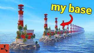 I Gave 50 Rust Players Their Own Lighthouse!