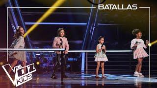 Ivet, Isabela, Celia y Vega cantan "Ahora te puedes marchar" | Batallas | La Voz Kids Antena 3 2024