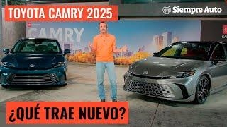 Toyota Camry 2025: Novedades, características y diseño del sedán más vendido | Siempre Auto