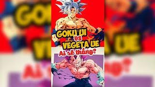 Goku Ultra Instinct Vs Vegeta Ultra Ego. Ai thắng? #dragonball #goku #vegeta #anime #shorts