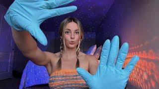 ASMR | Latex Gloves HAND MOVEMENTS & SOUNDS For Sleep | Tongue Clicking