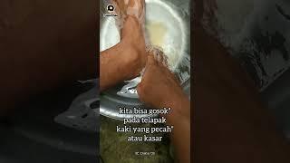 tips cara atasi kaki pecah pecah dengan secara alami #tips #perawatan #kaki #herbal #kesehatan