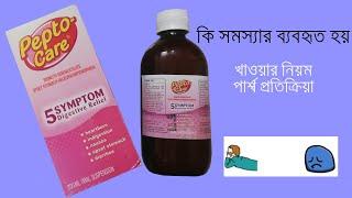 Pepto-care Oral Suspension ( Bismuth subsalicylate ) Reviews