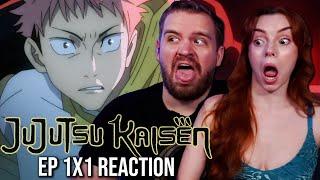 Our Most Requested Show?!? | Jujutsu Kaisen Ep 1x1 Reaction & Review | MAPPA on Crunchyroll
