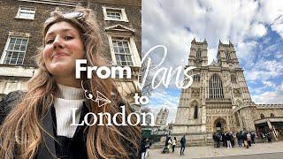 LONDON TRAVEL VLOG | Paris to London day trip