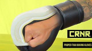 Proper Thai Boxing Gloves | Combat Corner Professional