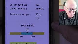 My vitamin D test results