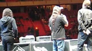 Metallica cancels show live in Sweden, Stockholm the globe / globen 2009 03 08 entire speech