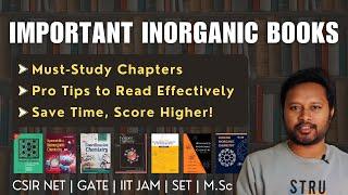 Top Inorganic Chemistry Books You MUST Read for CSIR NET | Preparation Strategy | #allboutchemistry