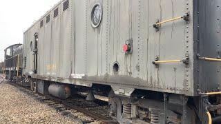 A Day in the Life of a Steam Heat Car Worker | Whitewater Valley Railroad Polar Express