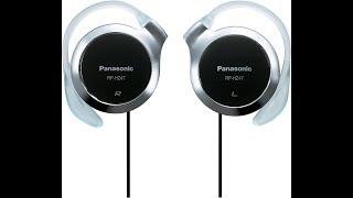 Panasonic Clip Headphone Black RP-HZ47-K.#panasonic #headphones #overview