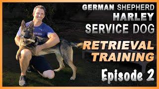 First Steps to Teach Your Service Dog a Retrieve. Episode 2