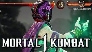 90% Damage From 2 Touches With Ermac... - Mortal Kombat 1: "Ermac" Gameplay (Jax Kameo)