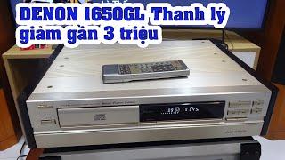 Thanh lý rẻ hơn 3 triệu Huyền thoại Denon 1650GL Limited bản giới hạn