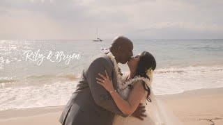 Ritz & Bryon - Wailea Marriott Luau Wedding