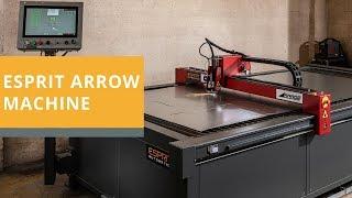 Arrow sheet metal CNC Plasma Cutting Machine - Esprit Automation