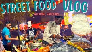 Best street food in alkapuri (vadodara) | Lucky’s Life Vlog