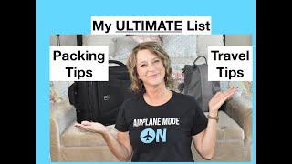 My Ultimate List of Packing Travel Tips