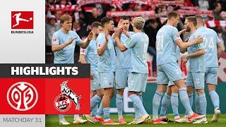 Last-minute goal! FC Still With Hope? | 1. FSV Mainz 05 - 1. FC Köln 1-1 | Highlights | Matchday 31