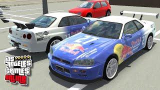 LAC - SKYLINE R34 + Sound + New Skin Mod  | Los Angeles Crimes Online New Car V1.8 Mods 