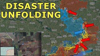 Disaster Unfolding As Ukrainian Forces Face Massive Encirclement & Collapse In Southern Donetsk