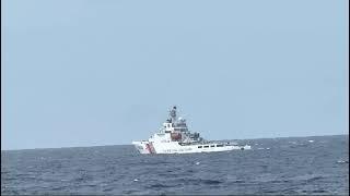 Detik Detik Kapal Coast Guard Asal China Masuk ke Perairan Indonesia di Natuna Diusir Bakamla RI